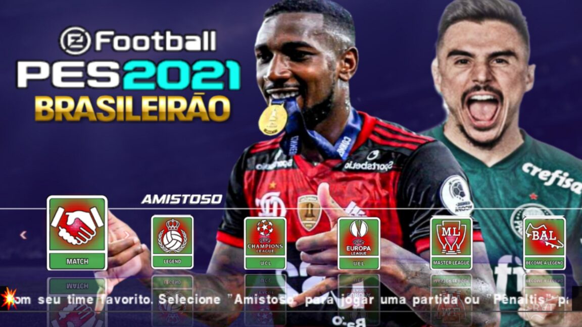 BAIXAR PES 2021 OFICIAL COM BRASILEIRÃO ATUALIZADO ANDROID