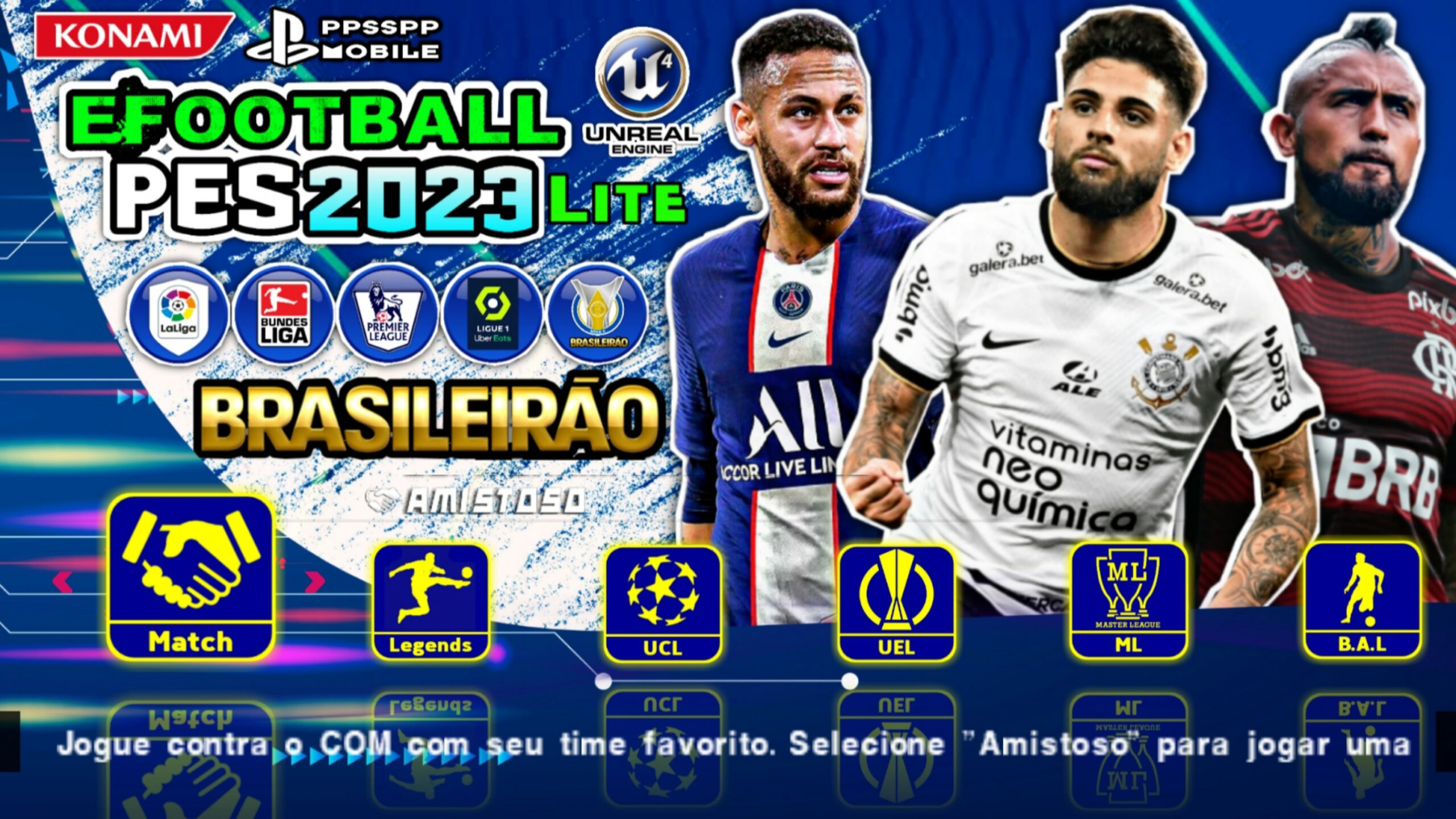 PES 2022 Brasileirão A B C + Libertadores + Encarte PS2